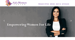 Desktop Screenshot of aidtowomencenter.org